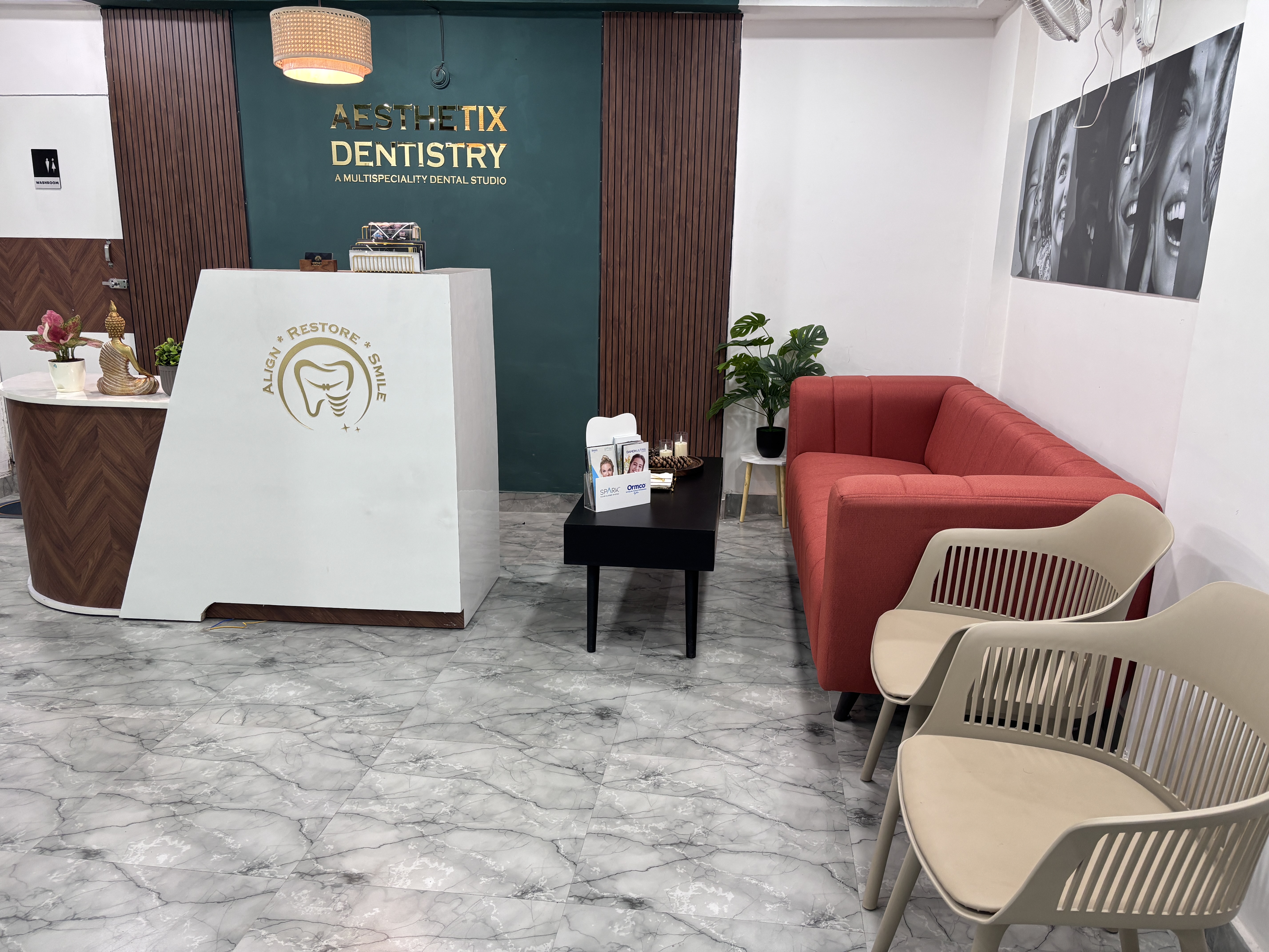 Aesthetix Dentistry Consultation Area - Patient Comfort Lounge